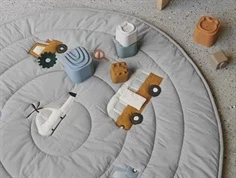 Liewood vehicles/dove blue mix aktivitetstæppe Gitta